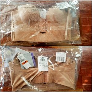 U plunge nude bra 4 ways strapless